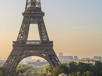 View of tower at sunset