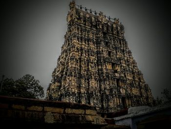 Low angle view of a temple