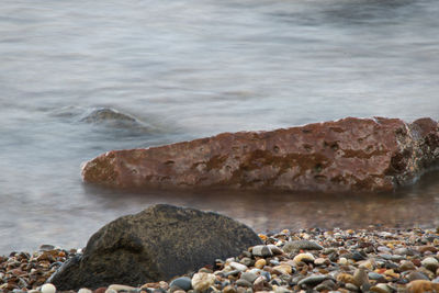 Rocks at sea shore