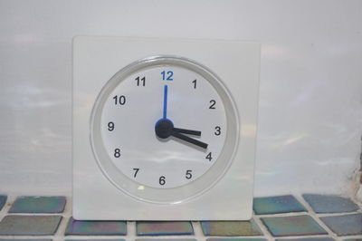 Close-up of clock