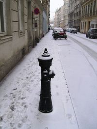 City street with buildings in background