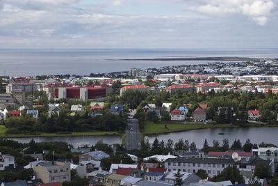 River with buildings in background