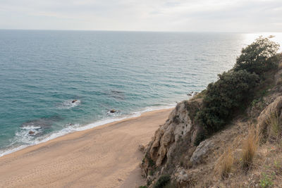 Scenic view of beach