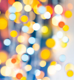 Defocused lights