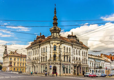 View of buildings in city