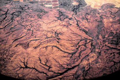 Close-up of rippled water