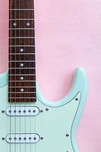 Close-up of guitar