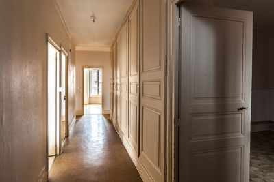 Corridor of building