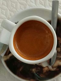 Close-up of coffee cup