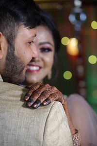 Portrait of a smiling couple