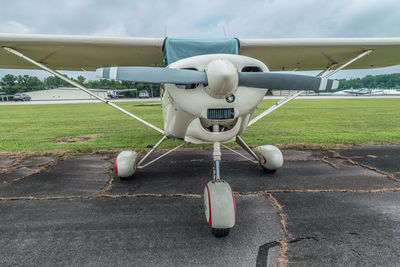 Airplane on runway