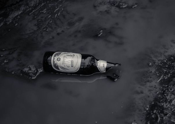 water, high angle view, close-up, reflection, wet, text, no people, day, lake, outdoors, single object, nature, western script, number, transparent, communication, abandoned, glass - material, auto post production filter, old