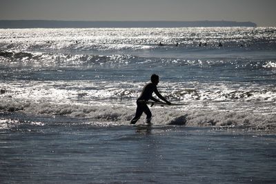 People on beach