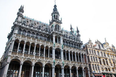 Low angle view of historic building against sky