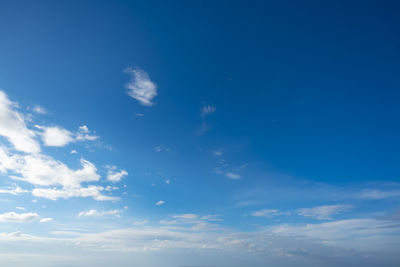 Low angle view of clouds in sky