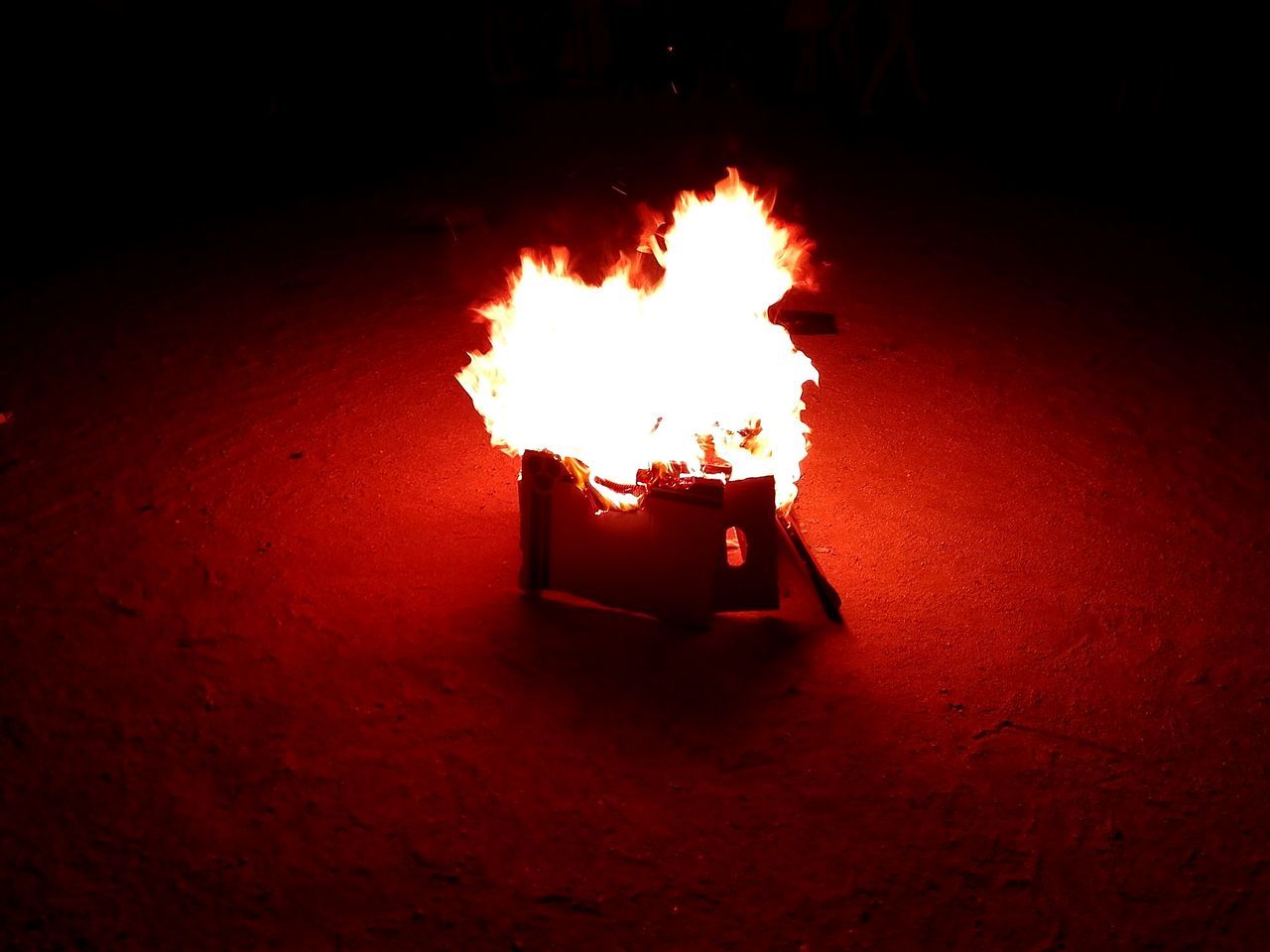 flame, burning, night, heat - temperature, illuminated, indoors, no people, bonfire, close-up, diya - oil lamp