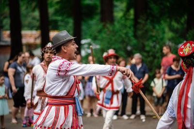 Group of people dancing