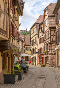 Street amidst buildings in city