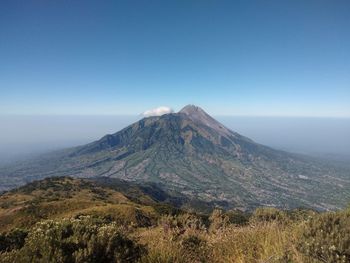 The beauty of mount merbabu through the selo climbing route