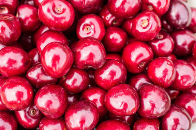 Full frame shot of strawberries
