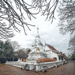 View of church against cloudy sky