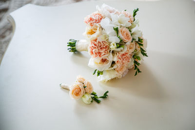 Close-up of rose bouquet