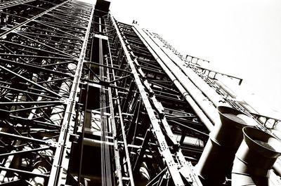 Low angle view of ferris wheel