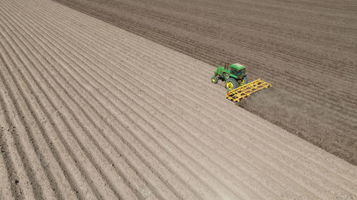 Planting for the next cotton harvest