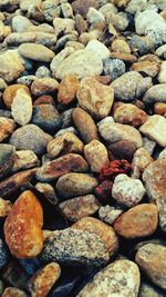 Full frame shot of stones