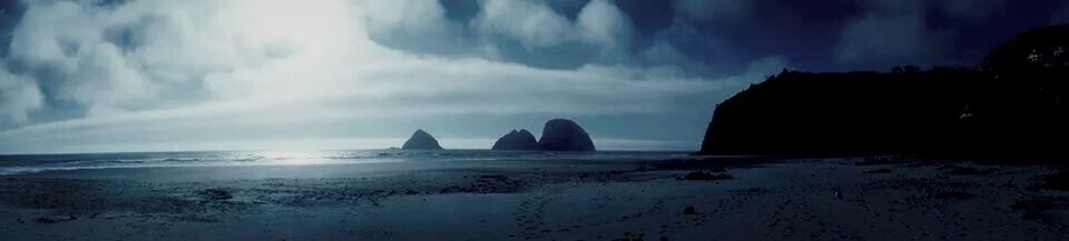 Scenic view of rock formation against sky