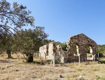 Old ruin building 