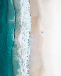 Aerial view of beach