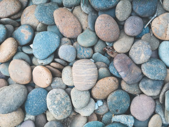 Full frame shot of stones