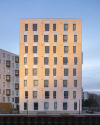 Low angle view of building against sky