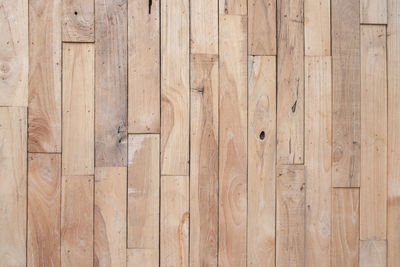 Full frame shot of wooden wall