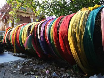 Full frame shot of multi colored objects