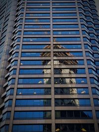 Low angle view of modern building