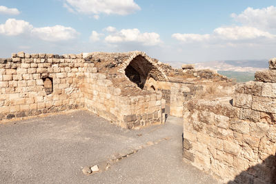 Old ruins against sky