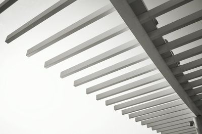Low angle view of modern building