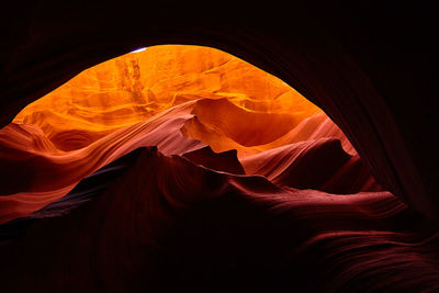 Low angle view of curtain