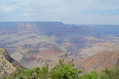 Grand canyon south rim grandview point - angel's gate, horseshoe mesa, krishna shrine, vishnu temple