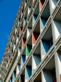 Low angle view of modern building