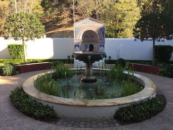 Fountain in a park