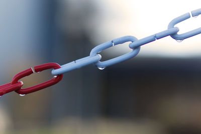 Close-up of chain