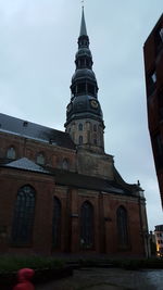 Low angle view of cathedral against sky