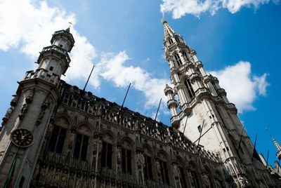 Low angle view of church