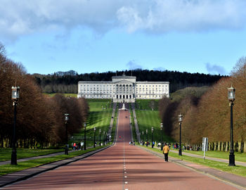 Stormont government building. northern ireland.