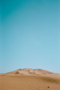 Dune in sahara desert