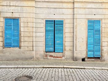 Facade of building