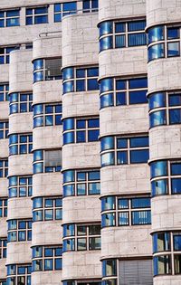 Full frame shot of modern building